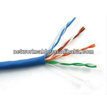 Cat5e 24AWG Cable de red, ancho de banda de hasta 100MHz